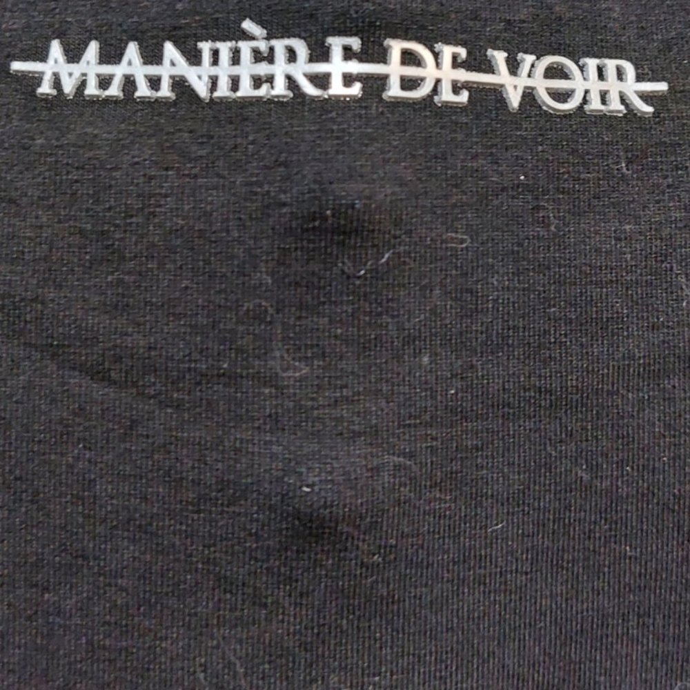 💥EDGY CHIC💥Manière De Voir CHAIN NECKLACE DETAIL T-SHIRT DRESS - Picture 12 of 16